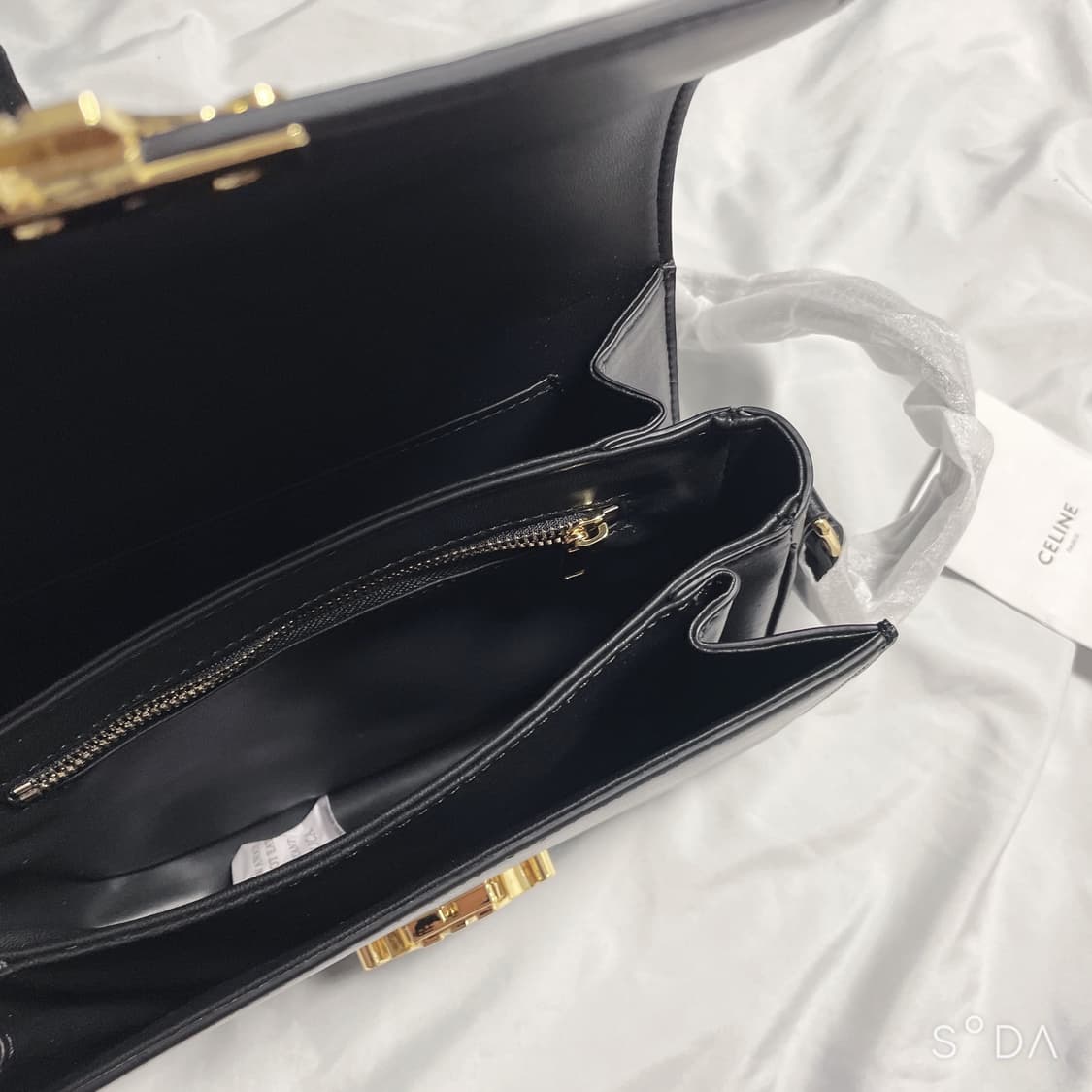 셀린느 트리오페 미듐 블랙 상품이미지9