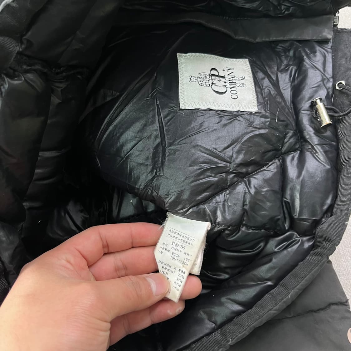 95 CP컴퍼니 덕다운 경량 패딩 상품이미지4
