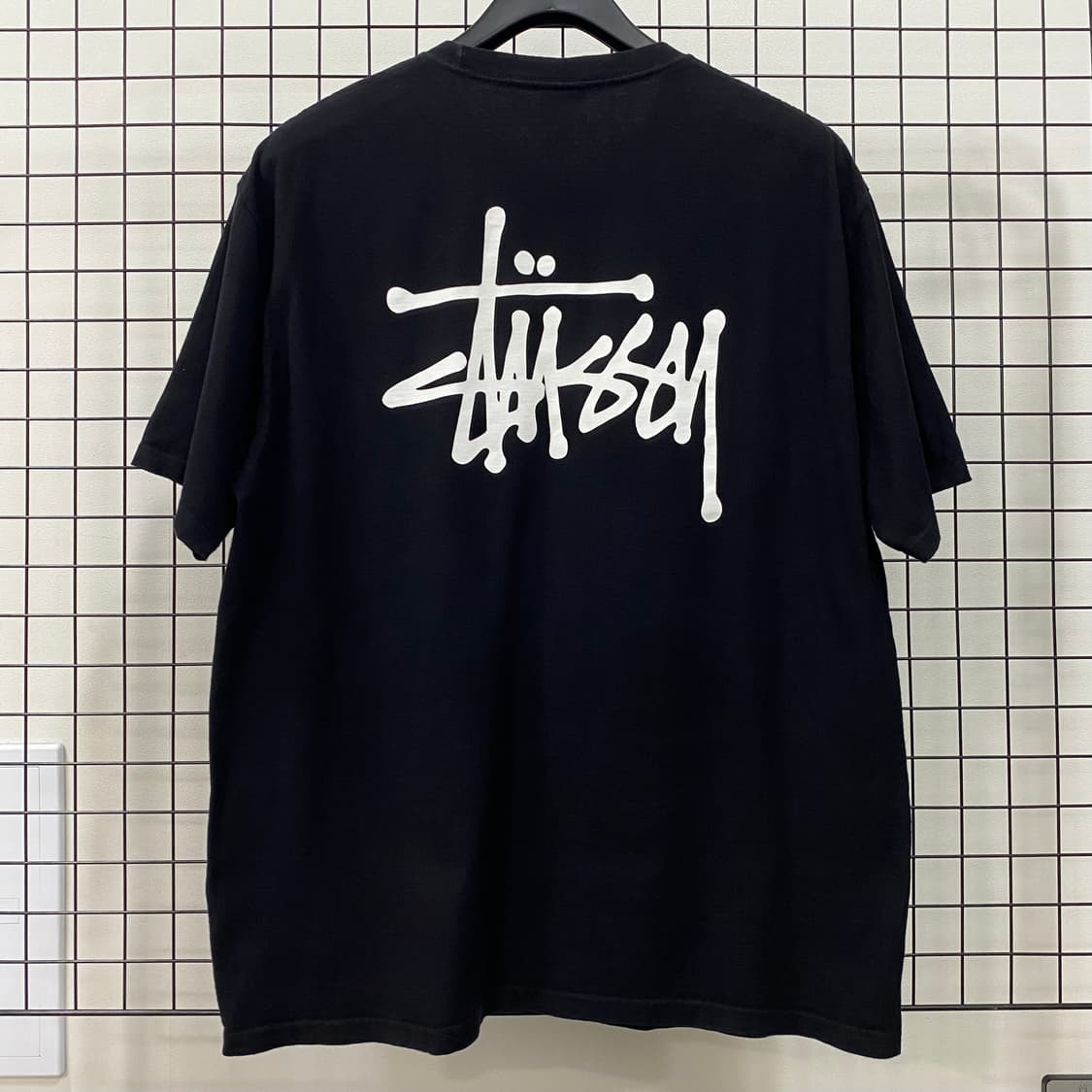 스투시 베이직 스탁 로고 반팔 티셔츠 상품이미지1