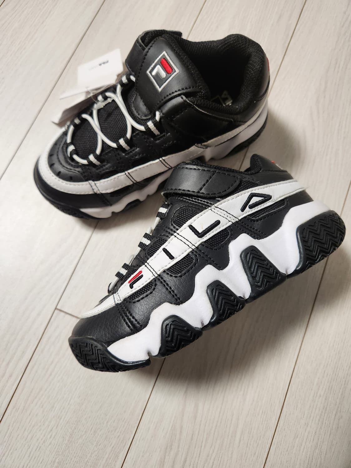 택새상품)휠라 키즈 바리케이드 97 로우 TD (3BM00797-021) 상품이미지1