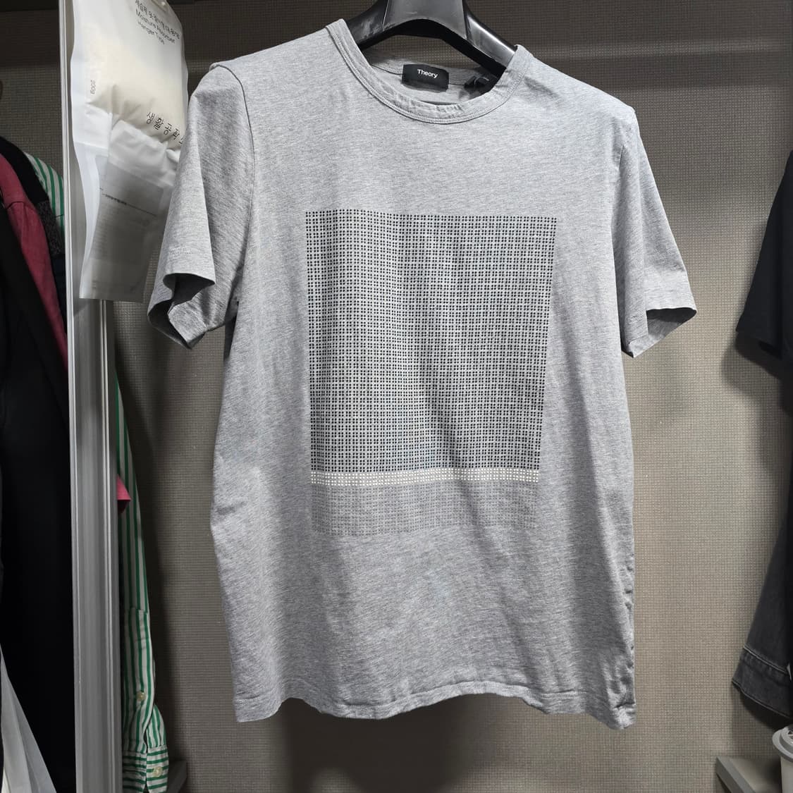 띠어리 프린팅 반팔 2장(실측확인) 상품이미지4