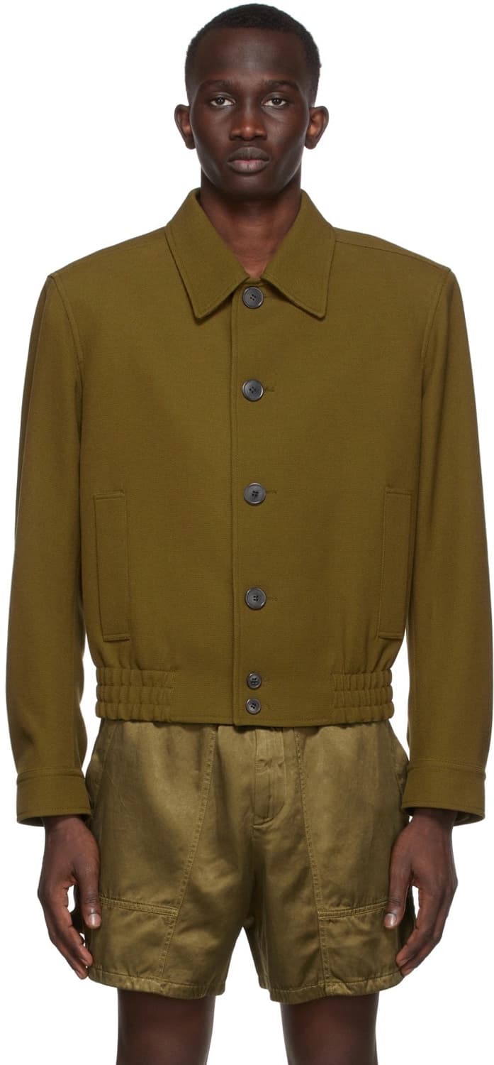 드리스 반 노튼 트윌 울 자켓 파워숄더 50 상품이미지1