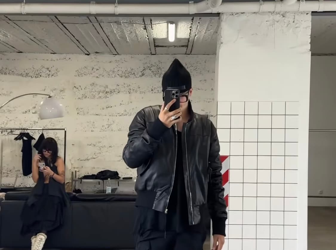Nicolas Lee wax bomber [L-XL] 상품이미지2