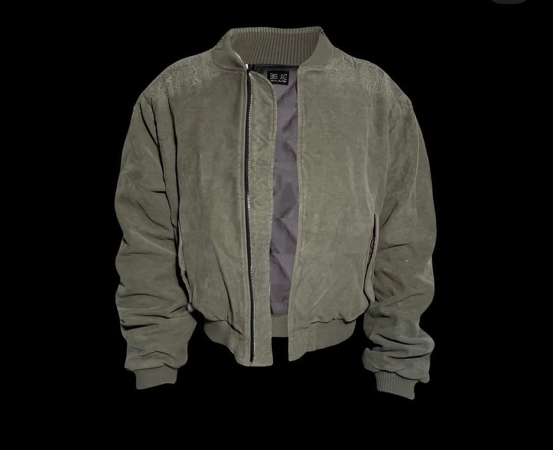 에모스탠스클럽 몰스킨 디스트로이드 붐버 상품이미지2