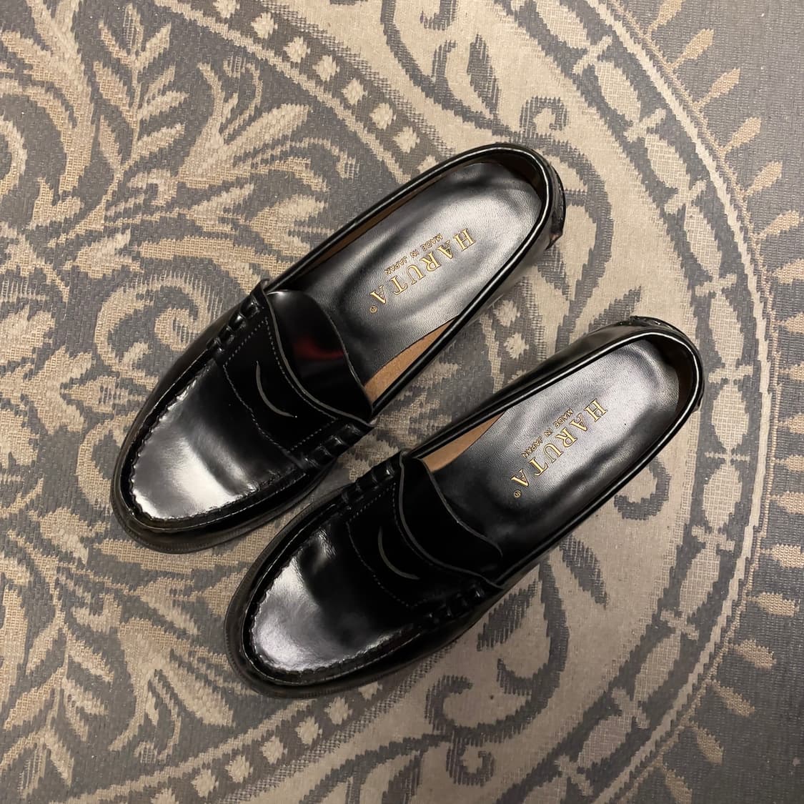 하루타 (우먼) 304 블랙 페니로퍼  상품이미지2