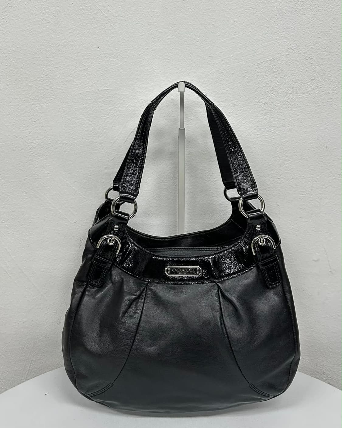 코치 빈티지 램스킨 은장 숄더 & 토트백 상품이미지1