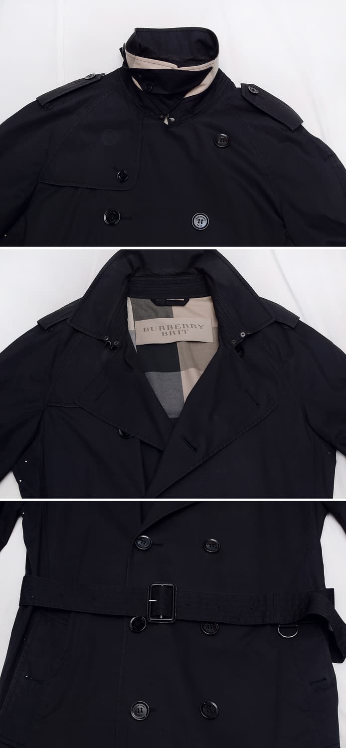 버버리 미드 렝스 켄징턴 벨티드 트렌치코트 (M / 100+) 상품이미지4