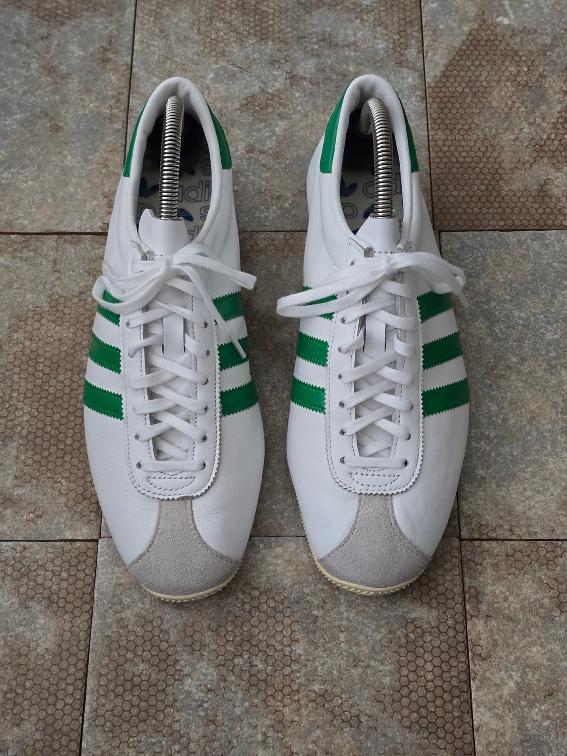 (270)아디다스 오버덥 화이트 그린 상품이미지2