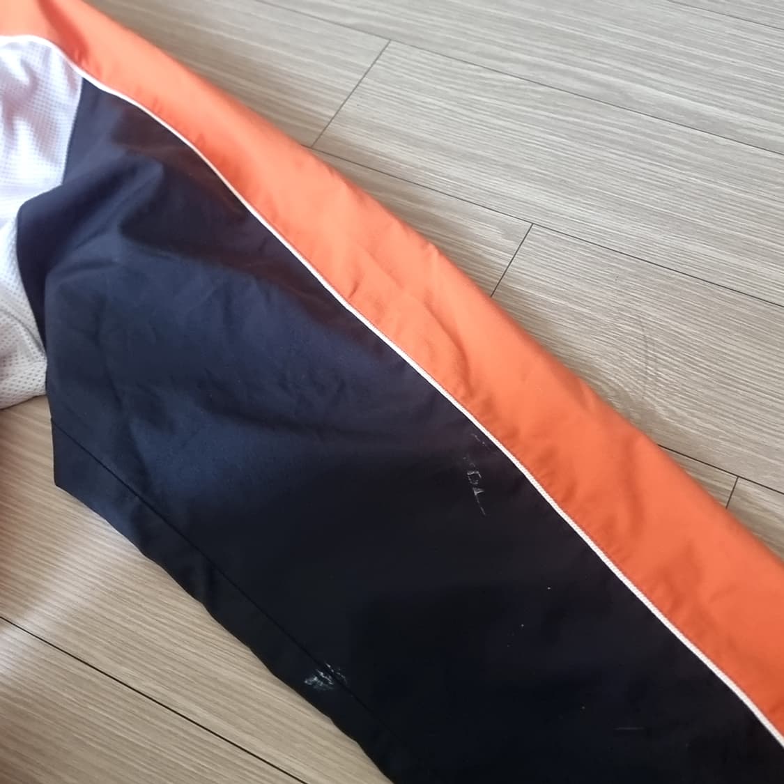 미즈노 오렌지색 바람막이 웜업 상의(100) 상품이미지9