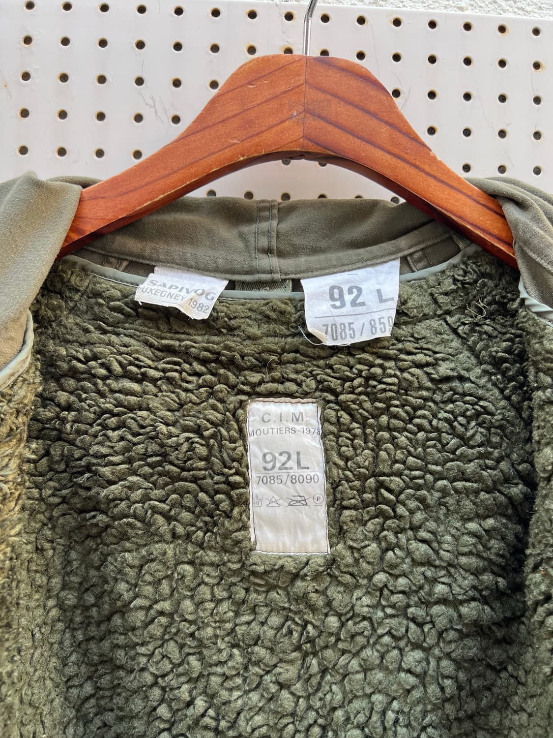 80s FRENCH ARMY M-64 오리지널개파카 모즈파카 상품이미지10