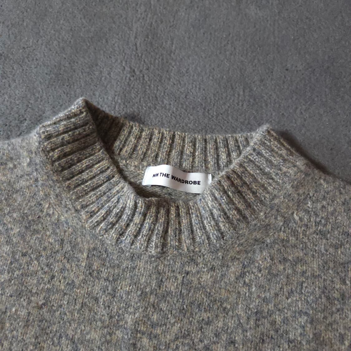 밈더워드로브 여성 메리노울 멀티컬러 니트 1 상품이미지3