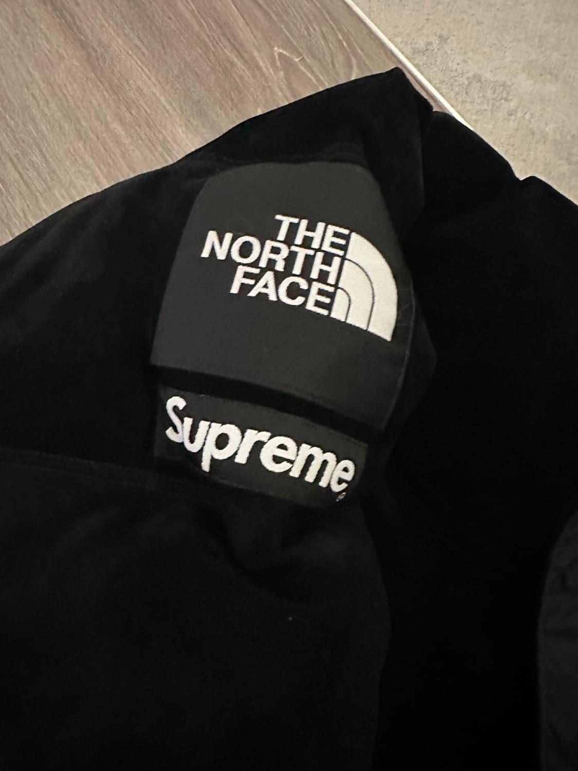 [XL] 슈프림 노스페이스 스웨이드 눕시 블랙 상품이미지2