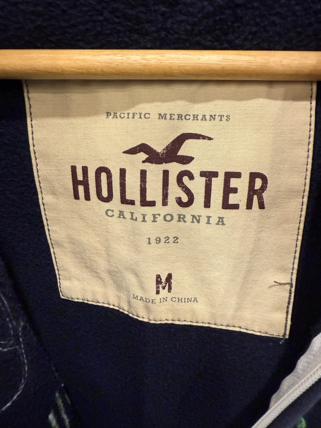 홀리스터 네이비 후드집업 상품이미지2