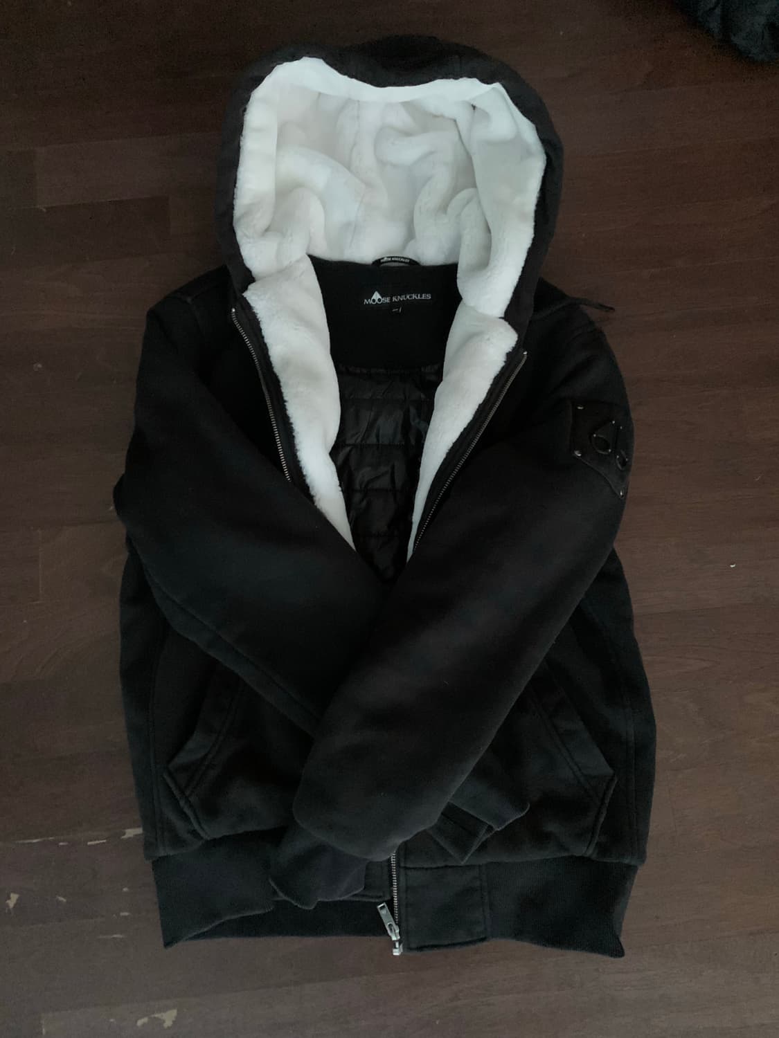 무스너클 버니스웨터 흑장 M 상품이미지1