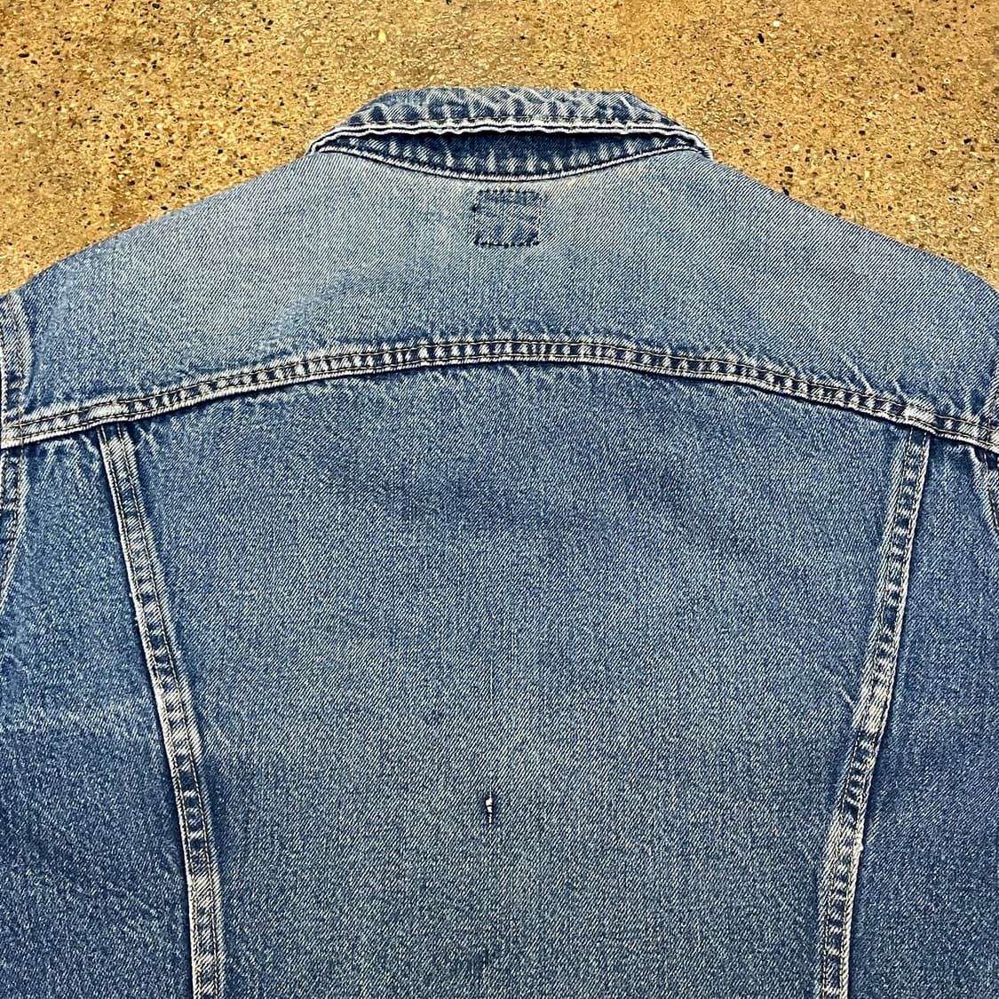 레어 90s USA 랭글러 청자켓 데님자켓 상품이미지6