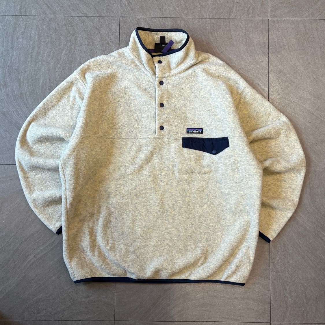 파타고니아 정품 신칠라 오트밀 스냅티 상품이미지1