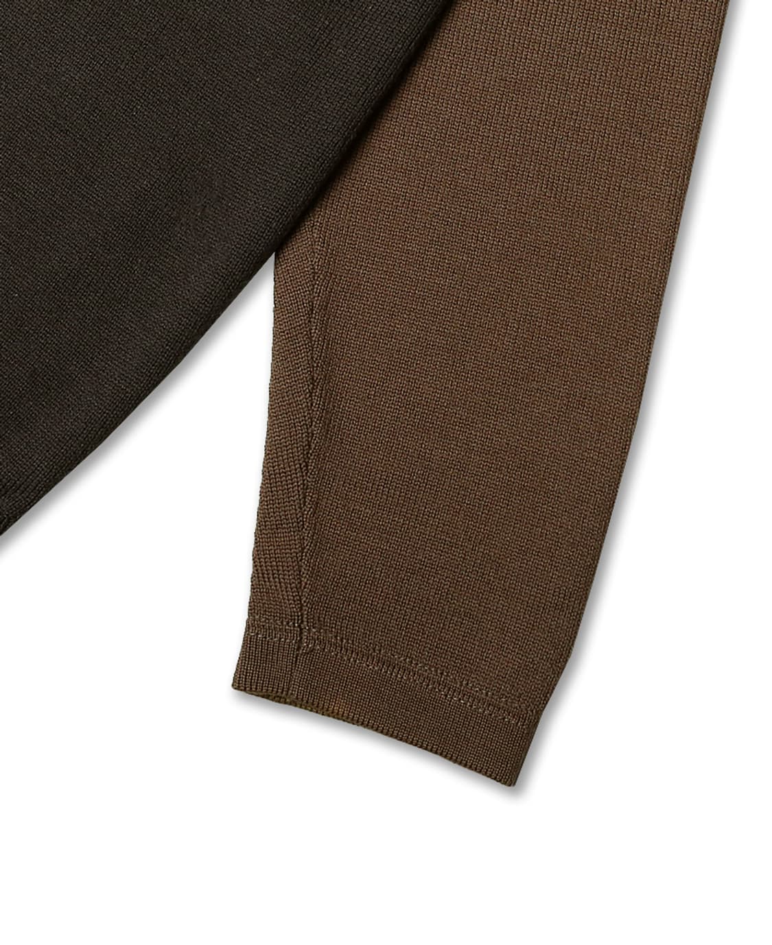 유나이티드 애로우즈 [United Arrows] 배색 니트 크루넥 티셔츠 상품이미지4