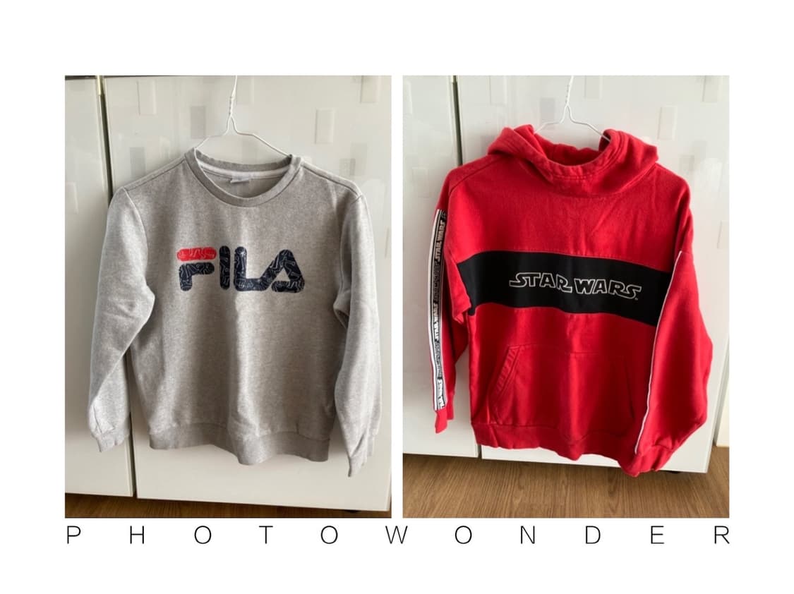 (일괄-8천원) FILA 휠라 긴팔 긴팔티 스타워즈 STARWARS 후드 상품이미지1