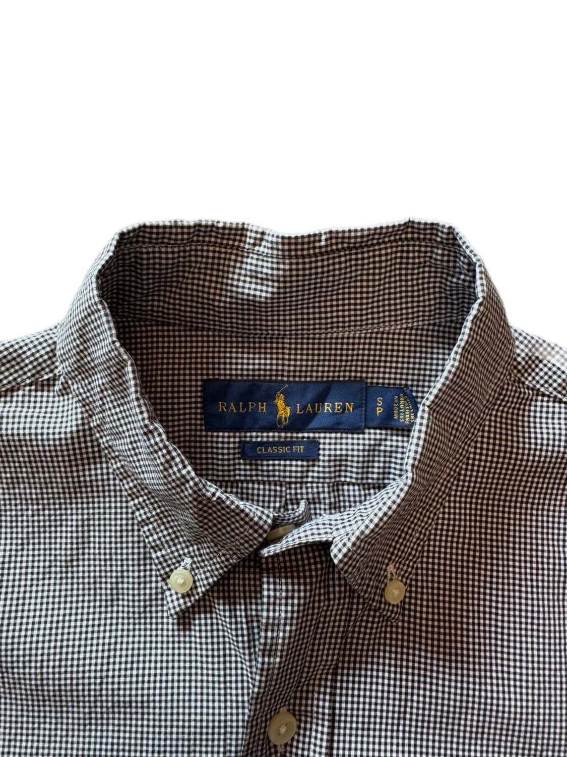 PRL button down gingham check shirts 상품이미지4