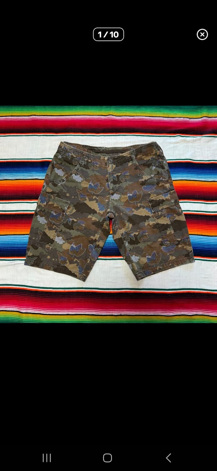 Ozone rocks real tree cargo half pants 상품이미지1