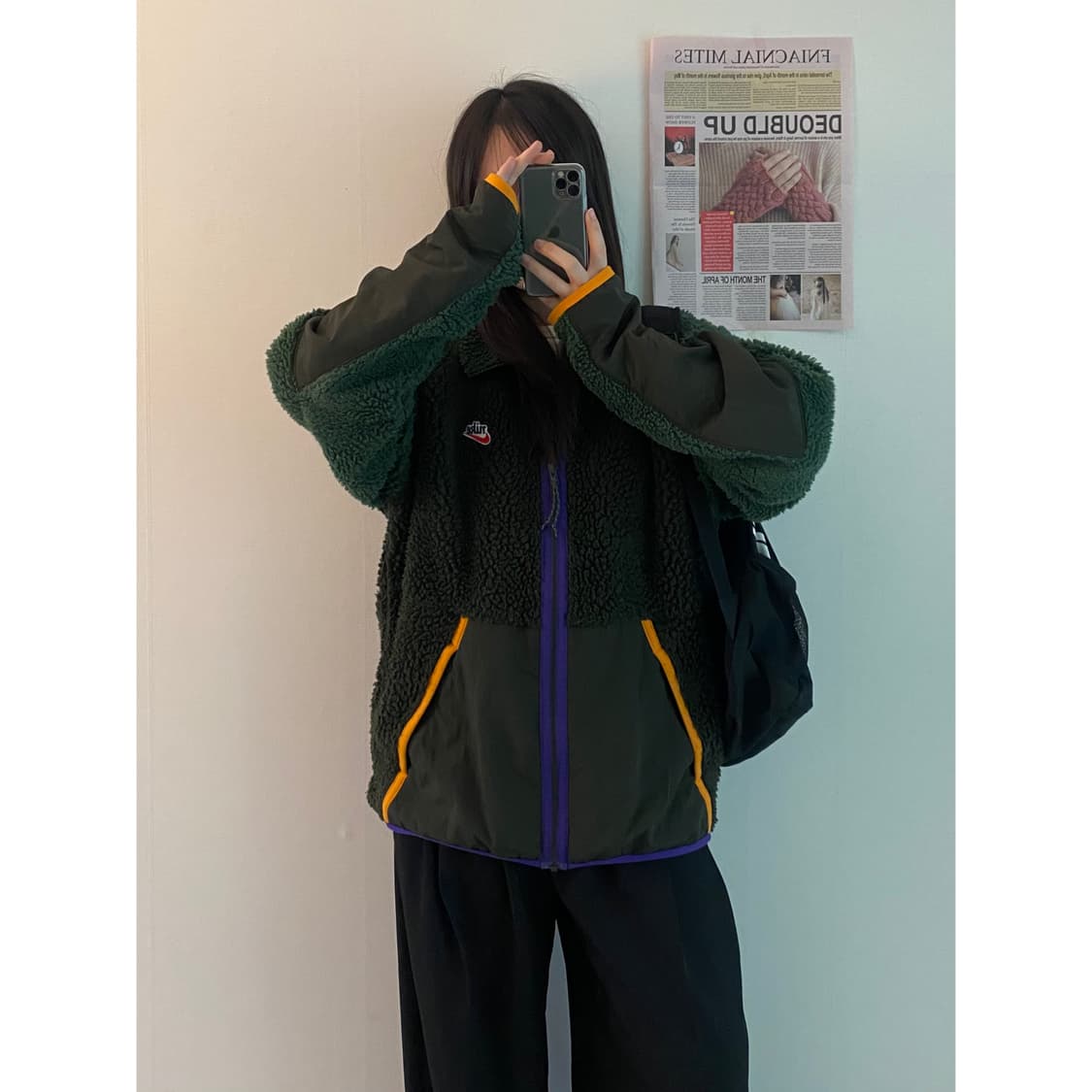 나이키 헤리티지 쉐르파 후리스 상품이미지3