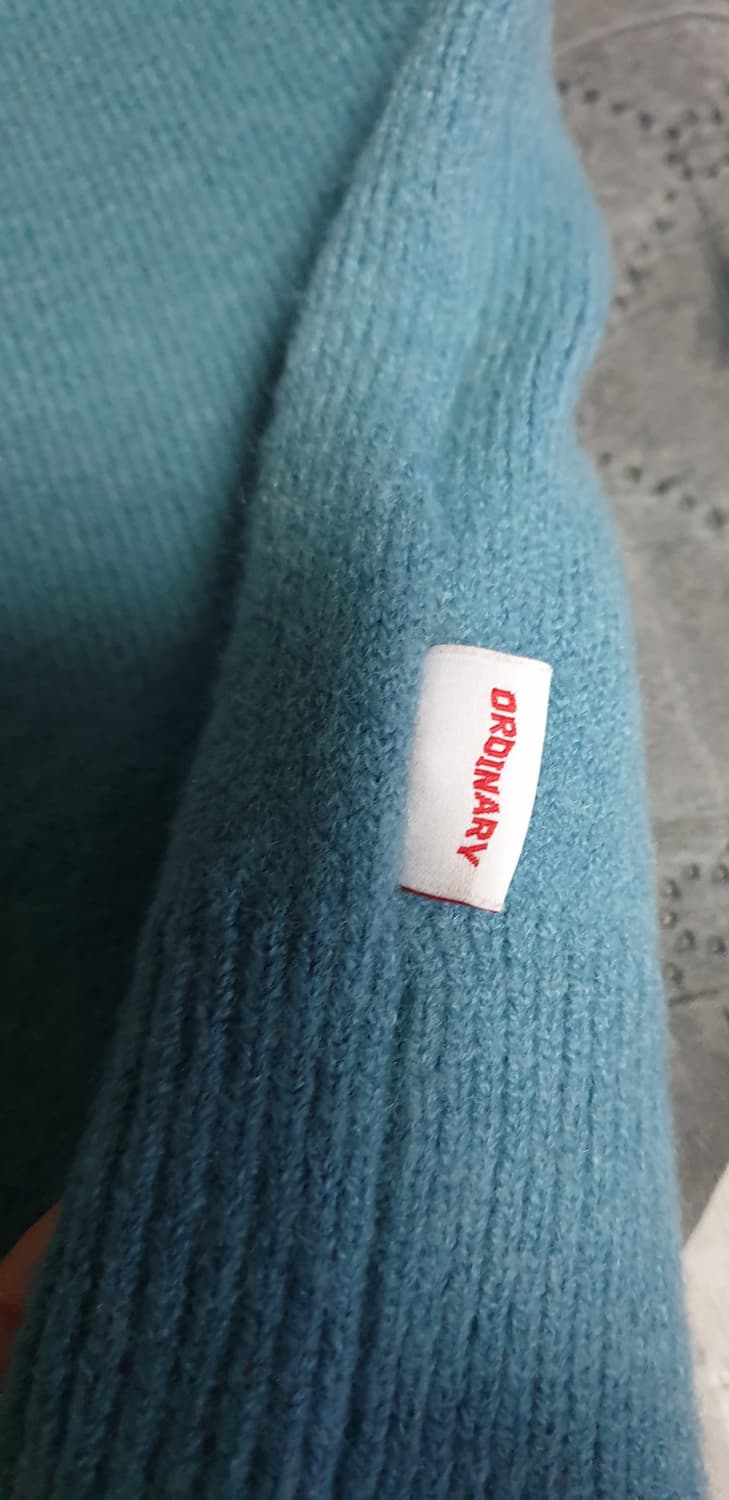 오디너리홀리데이 크롭 더블버튼 가디건 라이트블루 (F) 상품이미지3