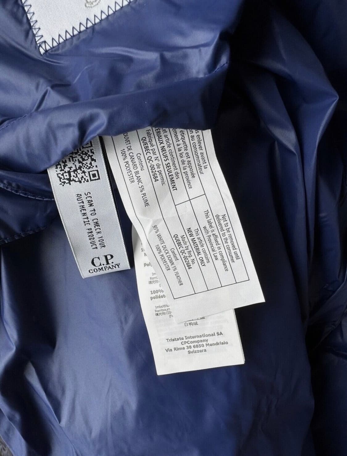 CP컴퍼니 DD쉘 디디쉘 고글 패딩 48 새제품 상품이미지4