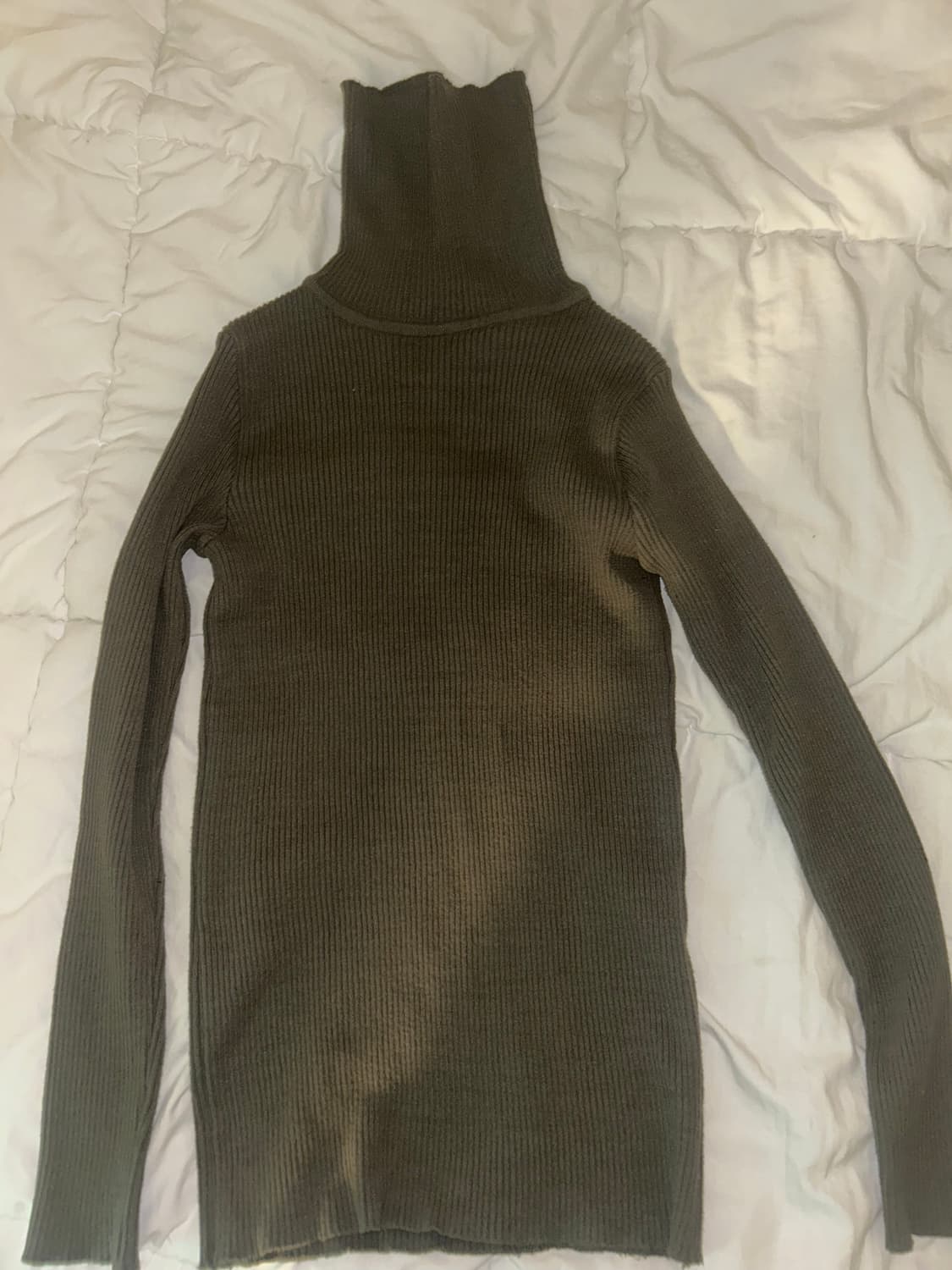 vintage khaki turtleneck 상품이미지2