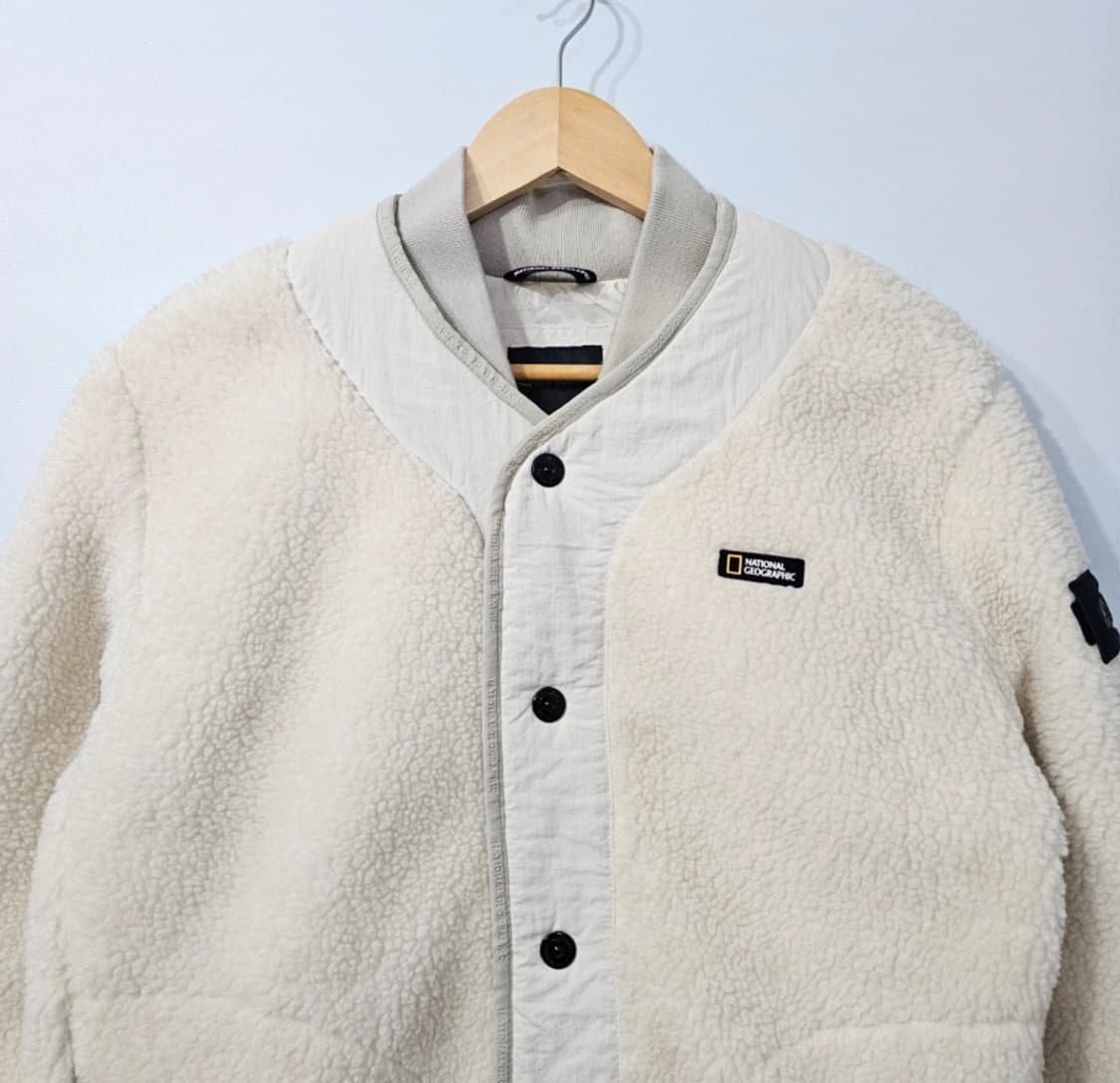 내셔널지오그래픽 플리스 자켓 아이보리 95 상품이미지3
