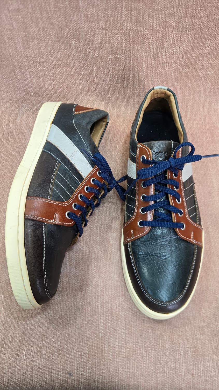 미소페 260mm- 남성가죽 스니커즈   상품이미지1