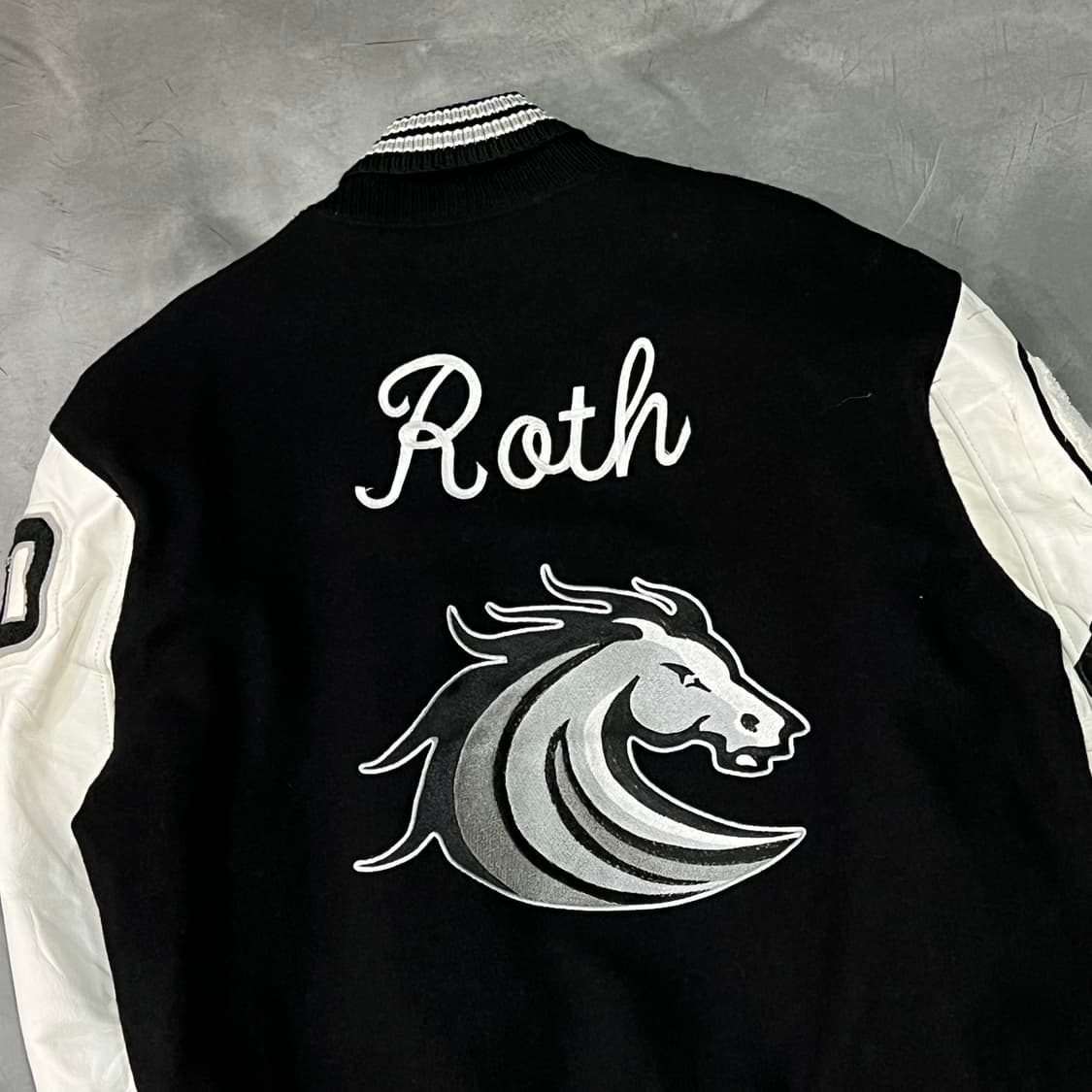  USA meca 레더 바시티 자켓 y14569 상품이미지6