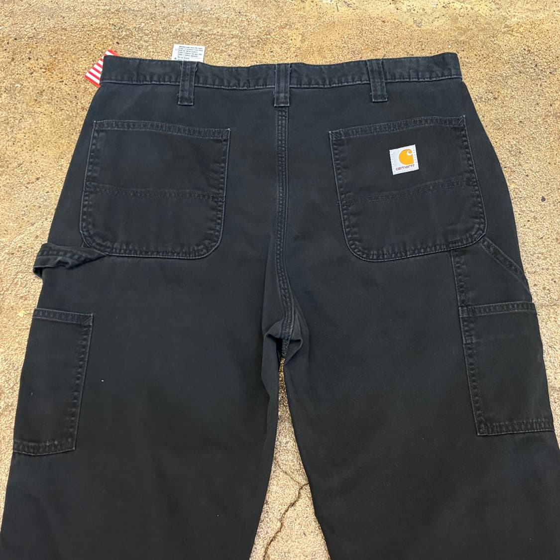 00s USA 빈티지 칼하트 싱글니 워크팬츠 상품이미지7
