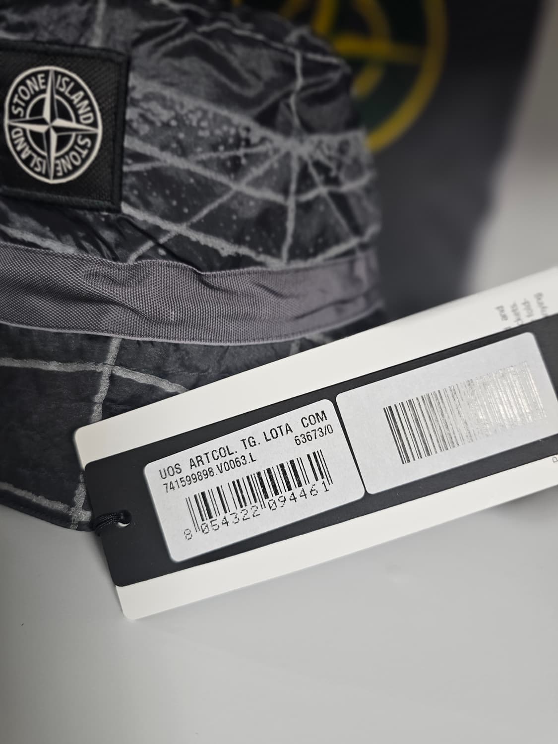 스톤아일랜드 리플렉티브 패커블 버킷햇 (새 상품) 상품이미지4