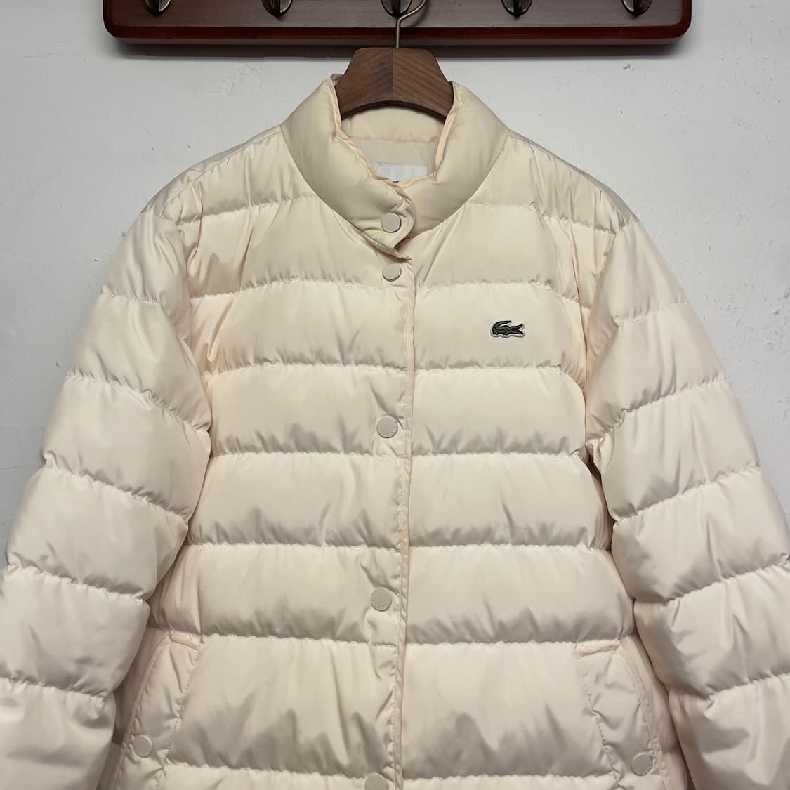 라코스테 (우먼) 구스다운 경량 패딩 자켓   상품이미지3