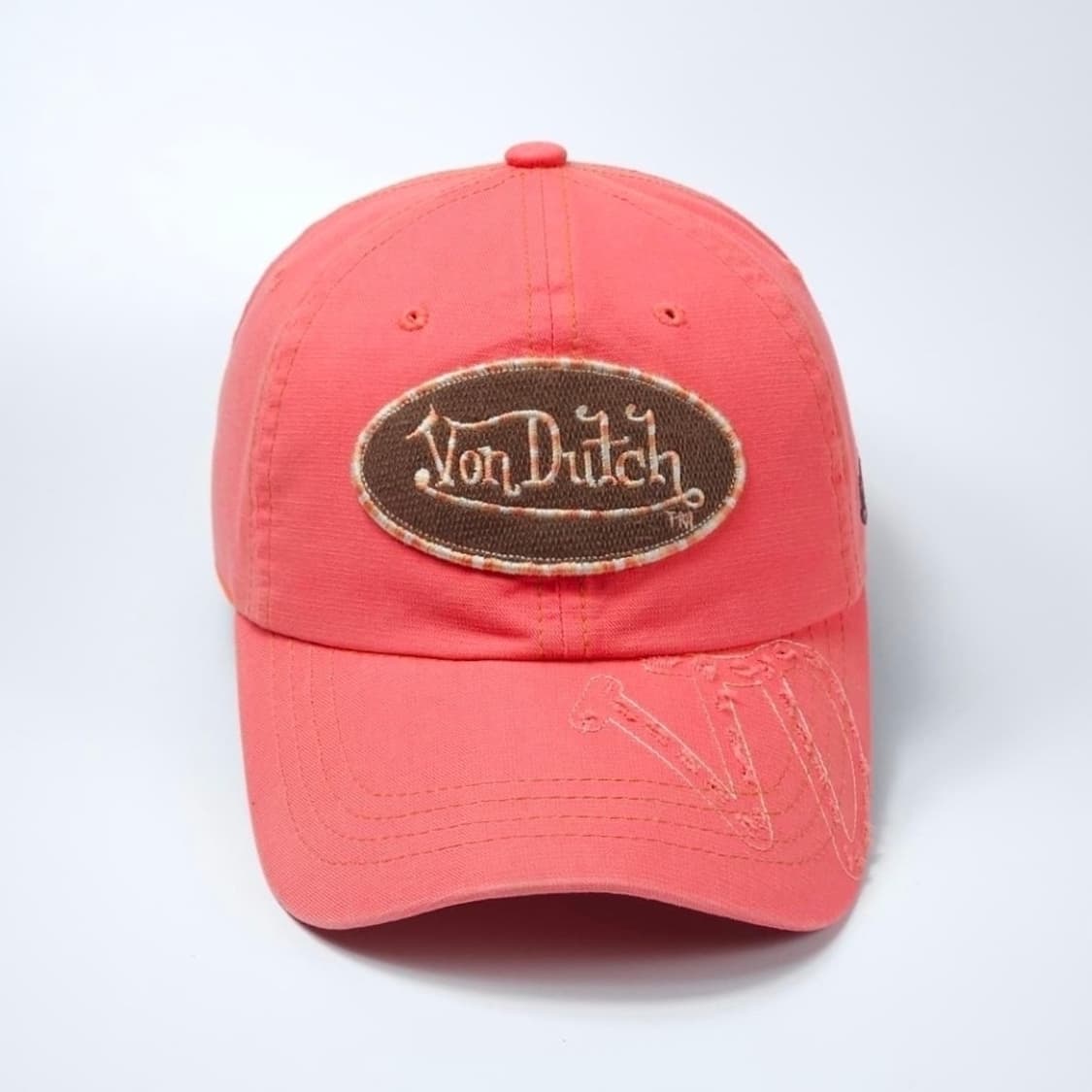 본더치 핑크 Y2K 빈티지 볼캡 모자 상품이미지2