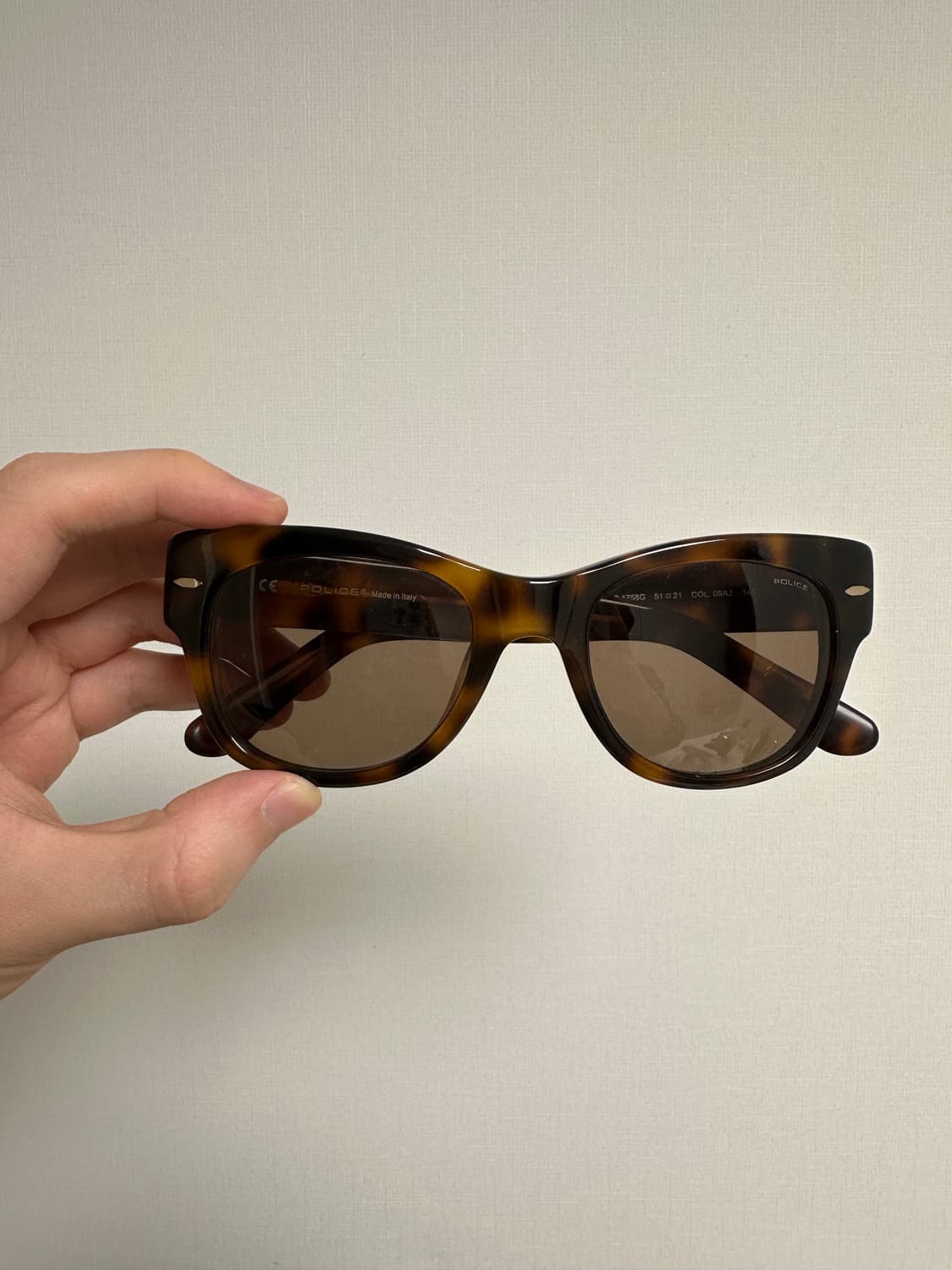 폴리스 POLICE S 1758G 뿔테 선글라스 상품이미지1