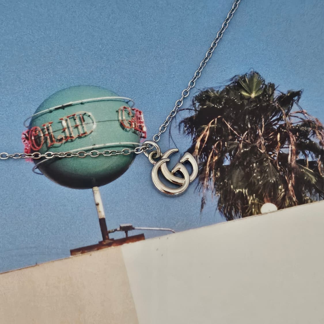 구찌 빈티지 정품 업사이클링 목걸이 남자목걸이 써지컬 상품이미지5