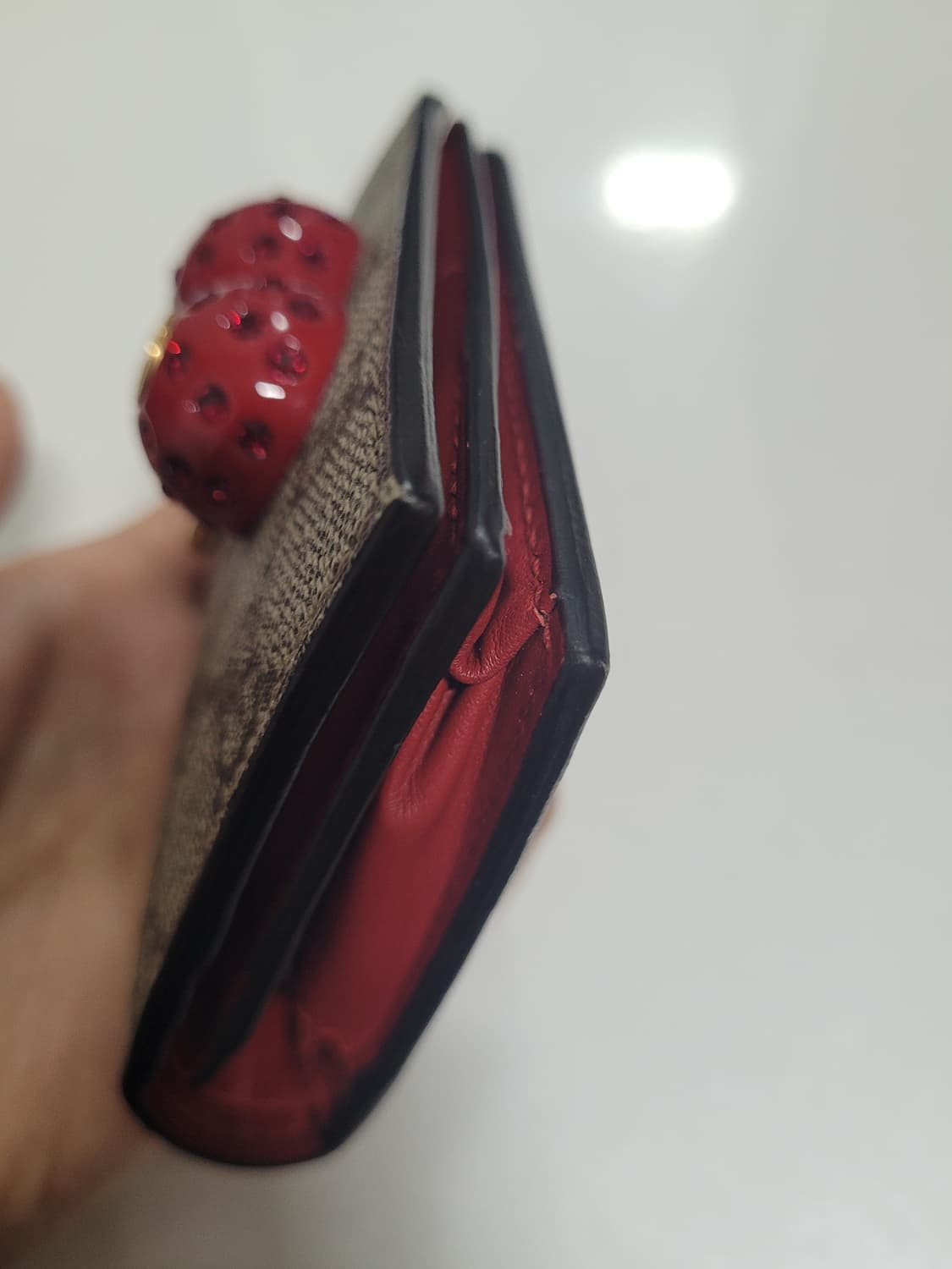 구찌 수프림 체리 중지갑 상품이미지8