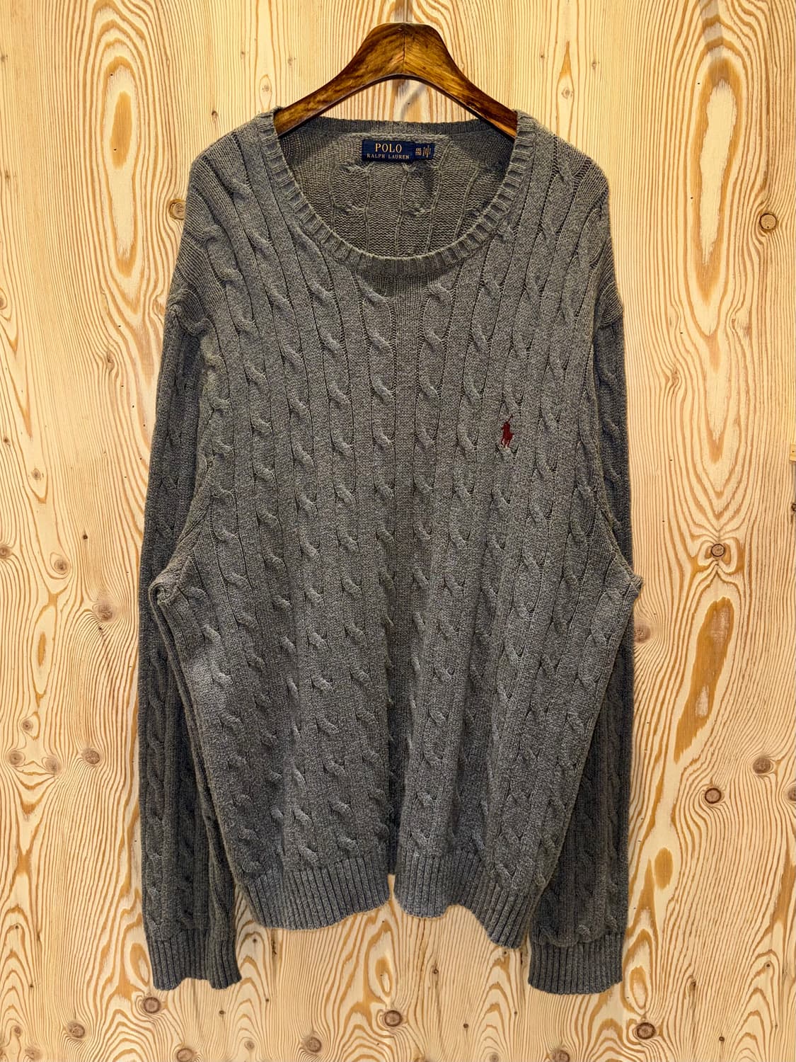 폴로 랄프로렌 꽈배기 니트 상품이미지1