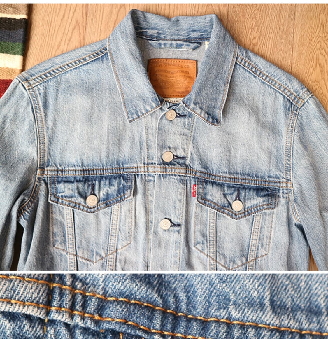 LEVIS 리바이스 프리미엄 빅E 워싱 가공 데님자켓

 상품이미지3