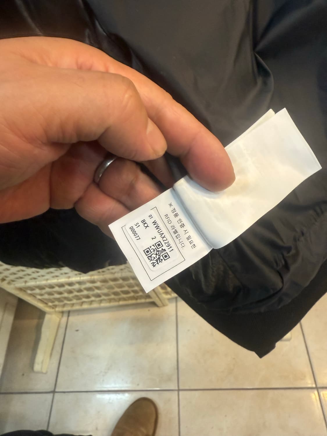 2/44-55 정품 왁 벨리나 히트 패딩 팝니다 상품이미지7