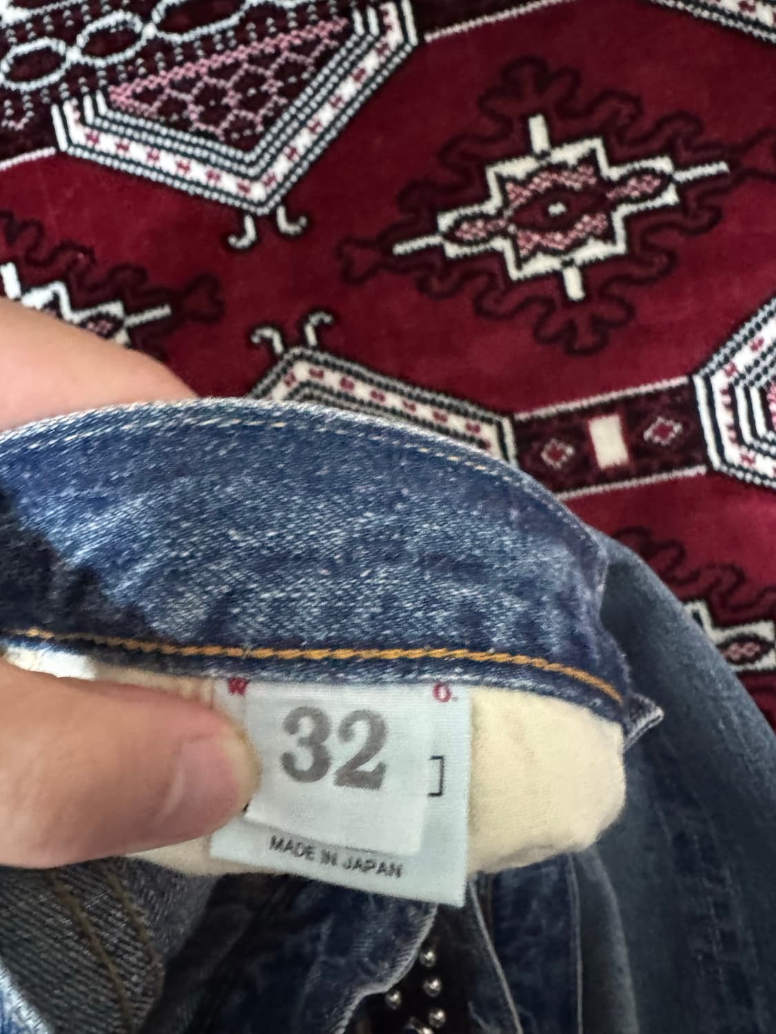 (w32) 웨어하우스 1101 2nd 워싱데님 상품이미지4