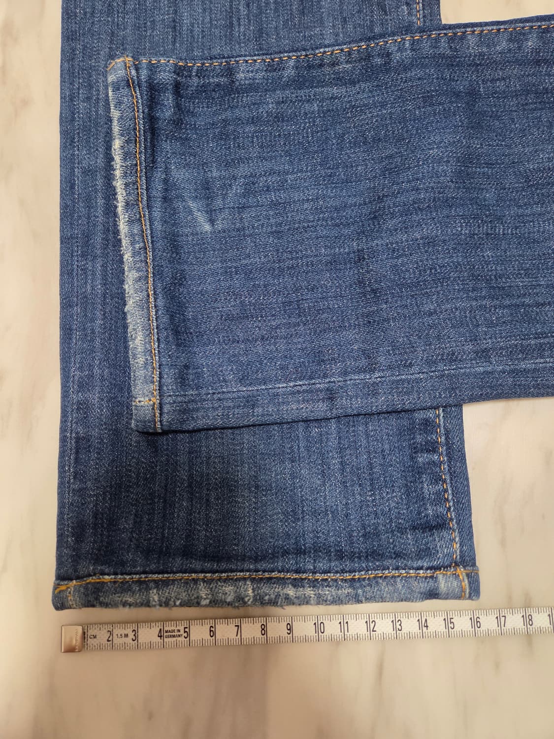 디스퀘어드 카우보이 가죽패치 데님팬츠 상품이미지6