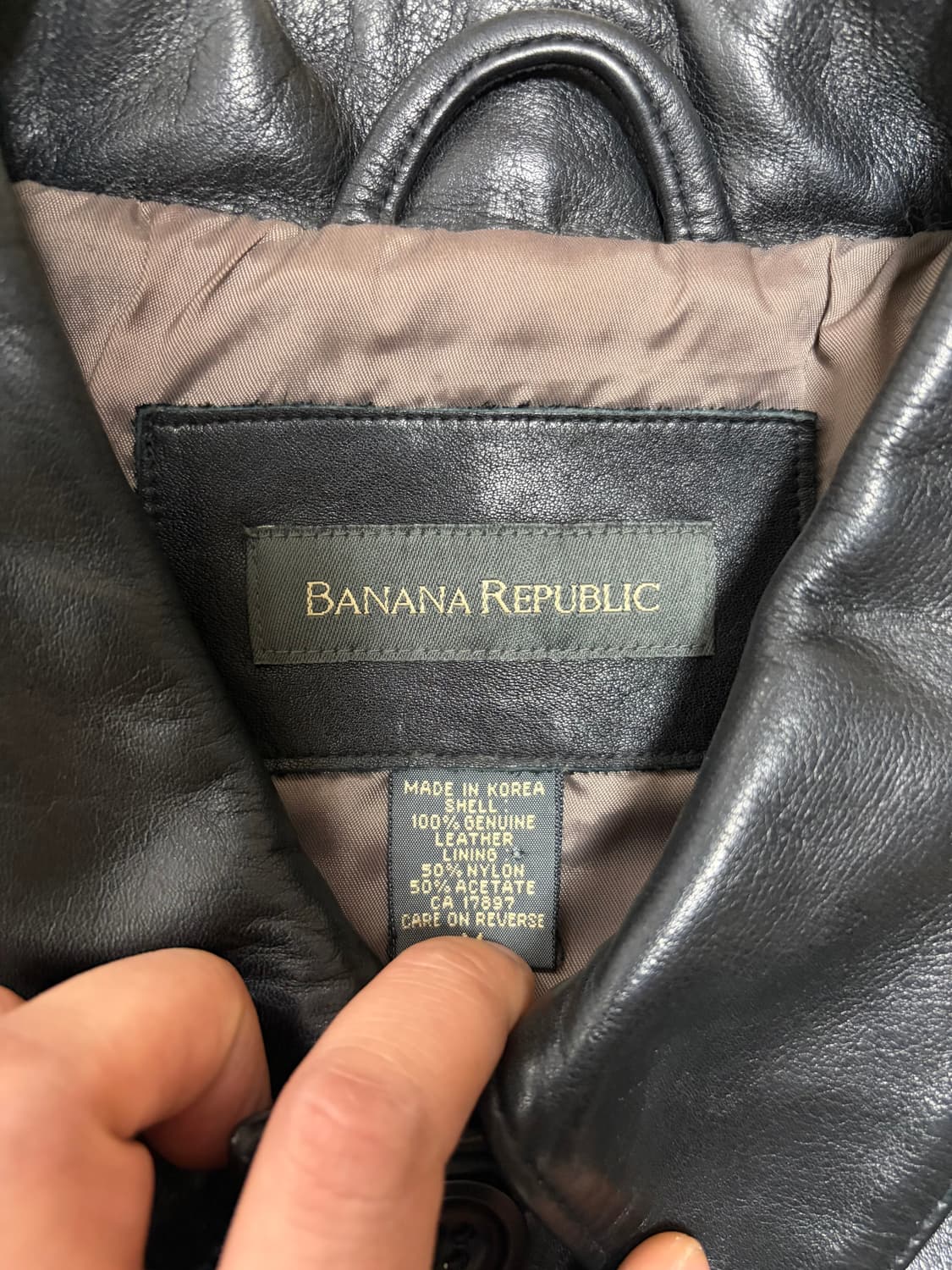 100) 바나나리퍼블릭 레더 카코트 올드갭 카코트 상품이미지4