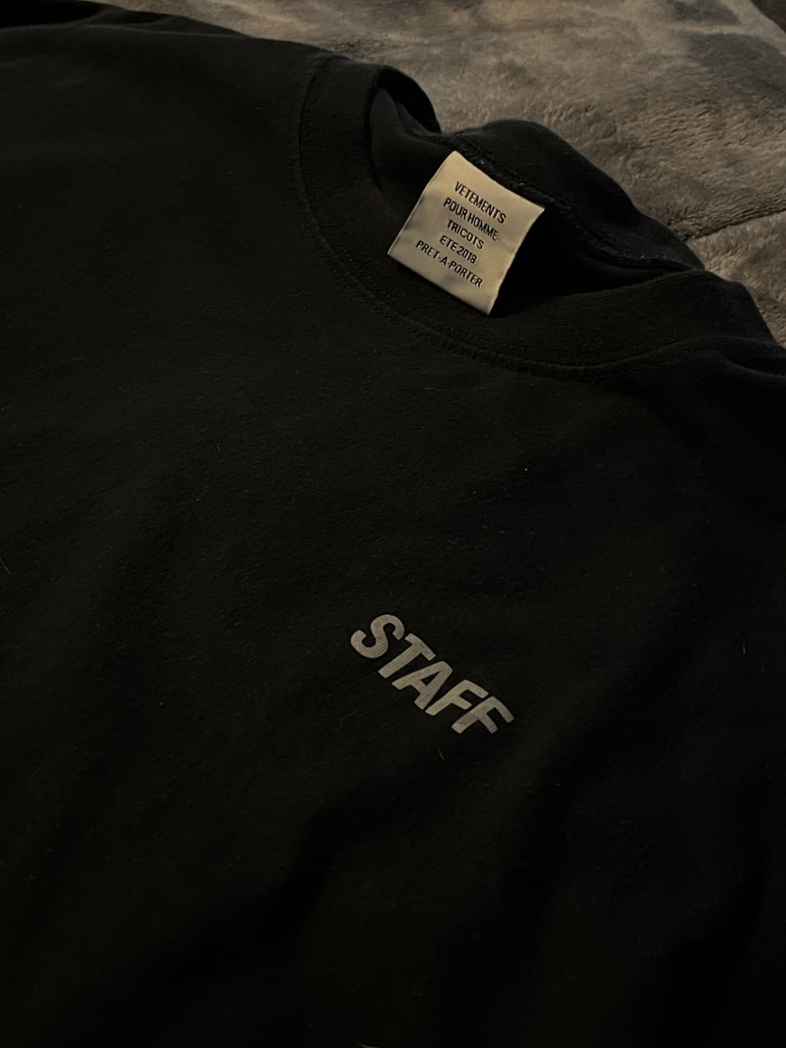 18 vetements  STAFF 티셔츠 상품이미지7