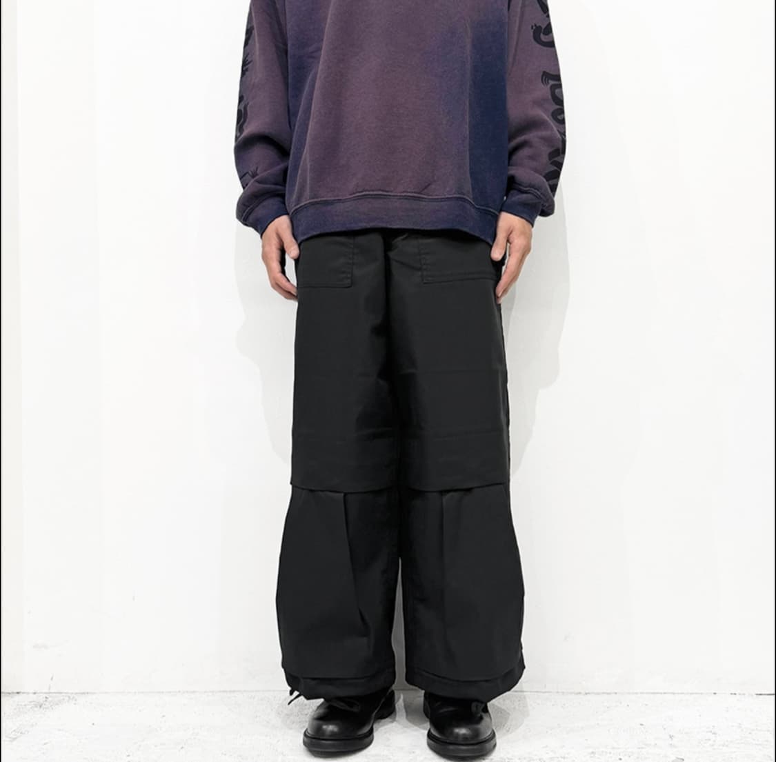 Sasquatchfabrix knee cargo pants Lsize 상품이미지2