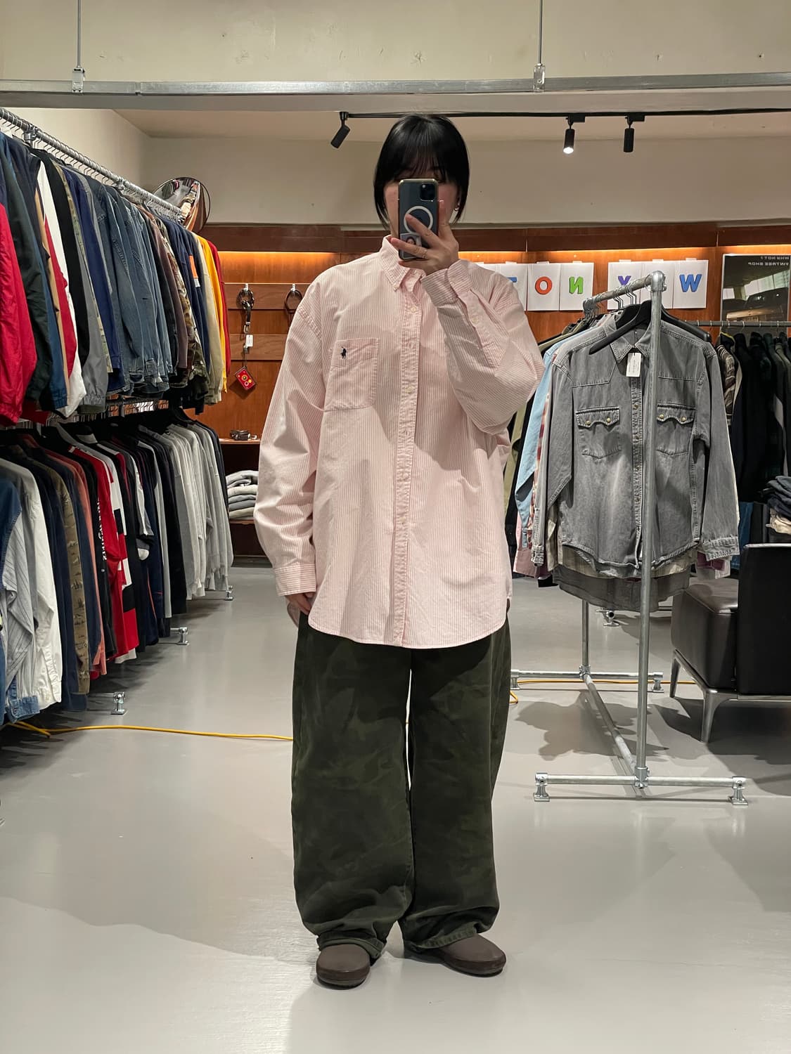 폴로 랄프로렌 빅셔츠   상품이미지3