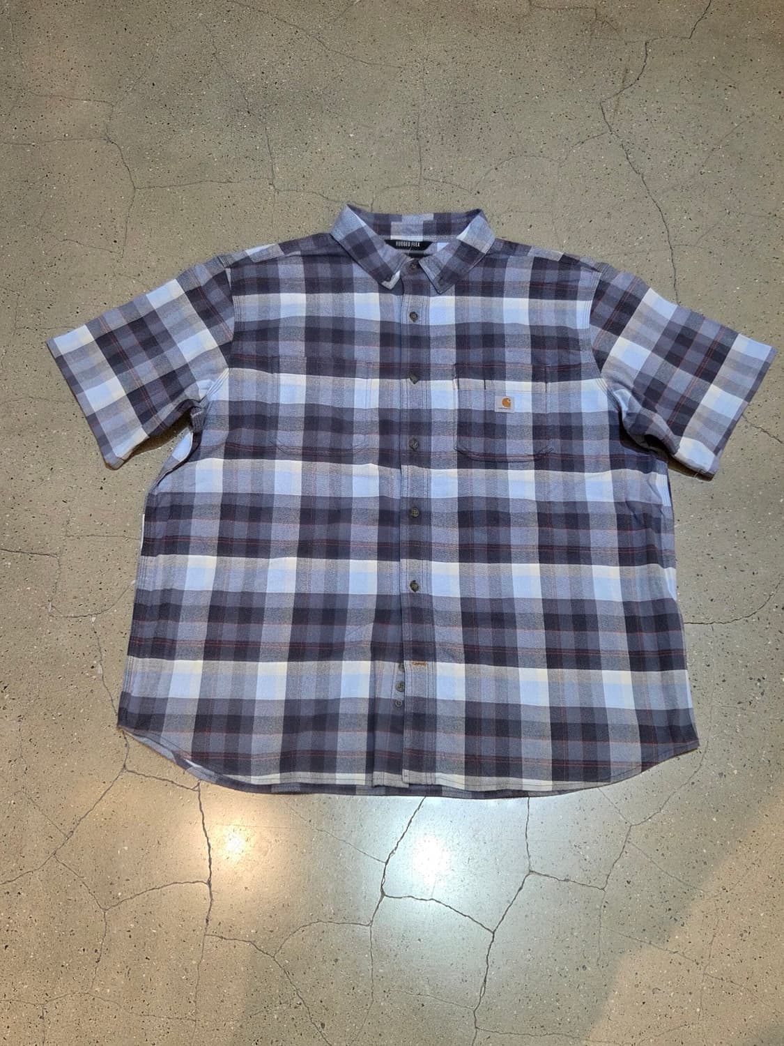 Carhartt 칼하트 체크반팔셔츠 상품이미지4