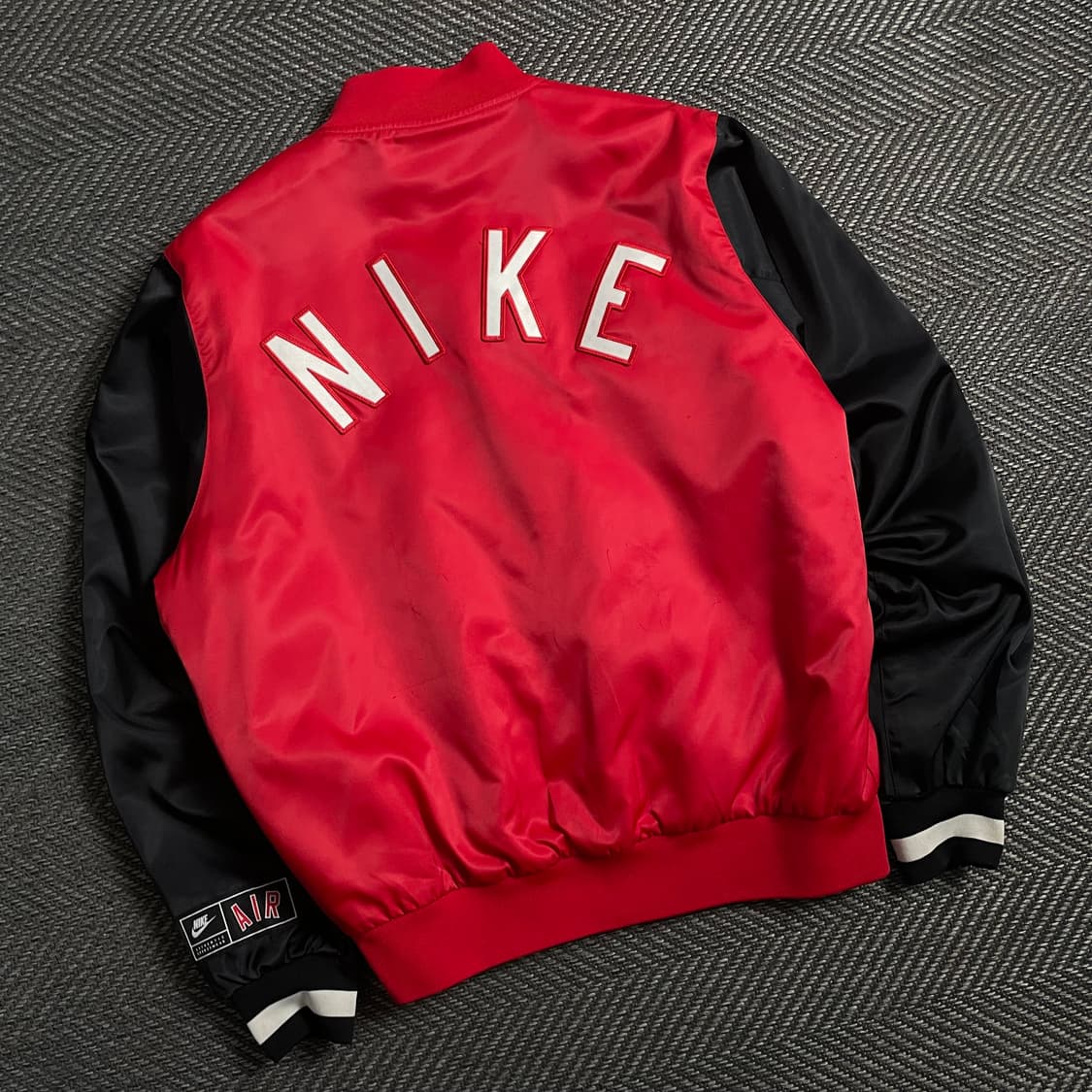 나이키 올드스쿨 빅로고 배색 바시티 자켓 y 5034 상품이미지1