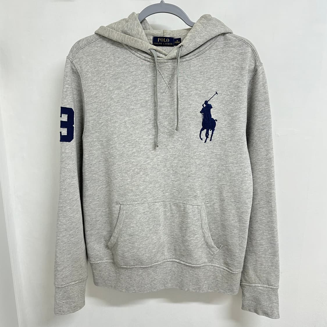 폴로 랄프로렌 빅포니 후드티 그레이 상품이미지1